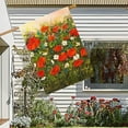 thumbnail image 5 of Spring Summer Floral Red Poppies Daisy 4th of July Welcome Garden Flag 28 x 40 Inch Small Vertical Double Sided Seasonal Outside Decor for House Home Yard Farmhouse, 5 of 6