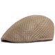 thumbnail image 1 of Gorra plana de encaje beige para hombre Gatsby Newsboy, 24 x 23 x 5 cm, 1 of 3