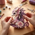 thumbnail image 5 of Ice Dragon DIY Patchwork Sewing Kit, Fantasy Animal Craft Set with Pre-Cut Fabric & Instructions, All Supplies Included for Beginners, 5 of 6