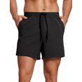 thumbnail image 1 of Shorts CRZ YOGA para Hombre 5" Stretch Negro M, 1 of 7