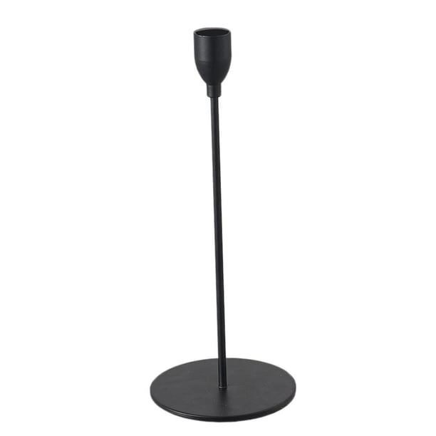 Juego de 1 candelabro nórdico sencillo de hierro para decoración de mesa METRO