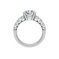thumbnail image 2 of 3.00 Ct Sparkle Round Cut Natural Diamond (F-G/VS1) Solitiare Ring for Wedding Solid 950 Platinum Size 6.5 By Diamond-Capitals, 2 of 8