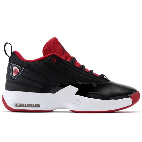 Jordan Men's Max Aura 6 Black White Gym Red Shoes, from StockX