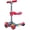 Red, variant on 3-Wheel Light- Scooter for Younger Children, 2-in-1 Convertible with  and Stand- Options