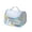 Blue, variant on BGZLEU Toiletry Bag Travel Bag Water-resistant Makeup Cosmetic Bag Travel Organizer Full Sized Container Toiletries ,Hangable And Handy Translucent Waterproof Cosmetic Bag(Pink)