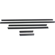 Front Door Molding and Beltlines for 1992-1995 BMW 318i Driver and Passenger Side OE Replacement B462001