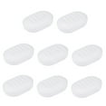 thumbnail image 5 of Raindrops 8Pcs Travel Soap Case with Lid for Bathroom Use Plastic Soap Holder .8x3.0x1.6in, 5 of 8