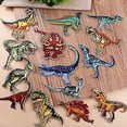 thumbnail image 4 of Dinosaur Patch 16-Pack Dinosaur Embroidered Patch Dinosaur Clothes Patch Dinosaur Iron On Patch for Clothing Applique Iron on Patches, 4 of 7