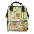 thumbnail image 1 of Fotbe Cute Avocado Mochila Maternidad - Lona de Sarga Impermeable, Mochila de Pañales de Gran Capacidad con Múltiples Bolsillos y Correas Ajustables, 1 of 6