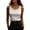 White, variant on Daznico Womens Satin Sleeveless Blouse with Pearl Beaded Neckline Elegant Slim Fit Casual Summer Layering Tank Top,XL