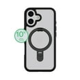 thumbnail image 4 of onn MagSafe Compatible Phone Case with Kickstand for iPhone 17 - Black/Frosted Clear, 4 of 9