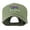 Olive, variant on Skiing Logo with Pole and Goggle Embroidered Cap - Red OSFM