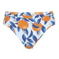 thumbnail image 3 of Panache Midi Gathered Swim Pant (SW1729),16-XL,Sicily Print, 3 of 5