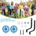 thumbnail image 2 of Kids Wheels For 20 Inch Bike Flash Bike Wheels Bicycle Wheels With Stabilizers Mounted Kit, 2 of 5