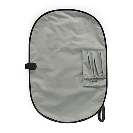 Eddie Bauer Travel Diaper Changing Pad Kit Front Black And White