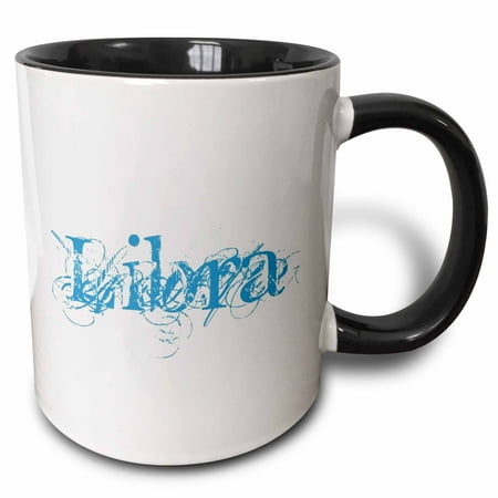 

3dRose Libra Two Tone Black Mug 11oz