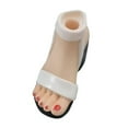 thumbnail image 2 of Figura 1/6 Sandalias de tacón alto Muñeca Modelo de tacones altos Disfraz para figura de 12 pulgadas Blanco, 2 of 9