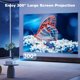 thumbnail image 4 of Proyector PURSHE WiFi 5G Bluetooth 5.1 16000 lúmenes 1080P 4K, 4 of 9