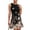Navy, variant on WTOBBY Women's Summer Floral Sundress Round Neck Sleeveless Casual Vest Dress with Back Keyhole Design for Outdoor Events and Garden Parties ,BlackL