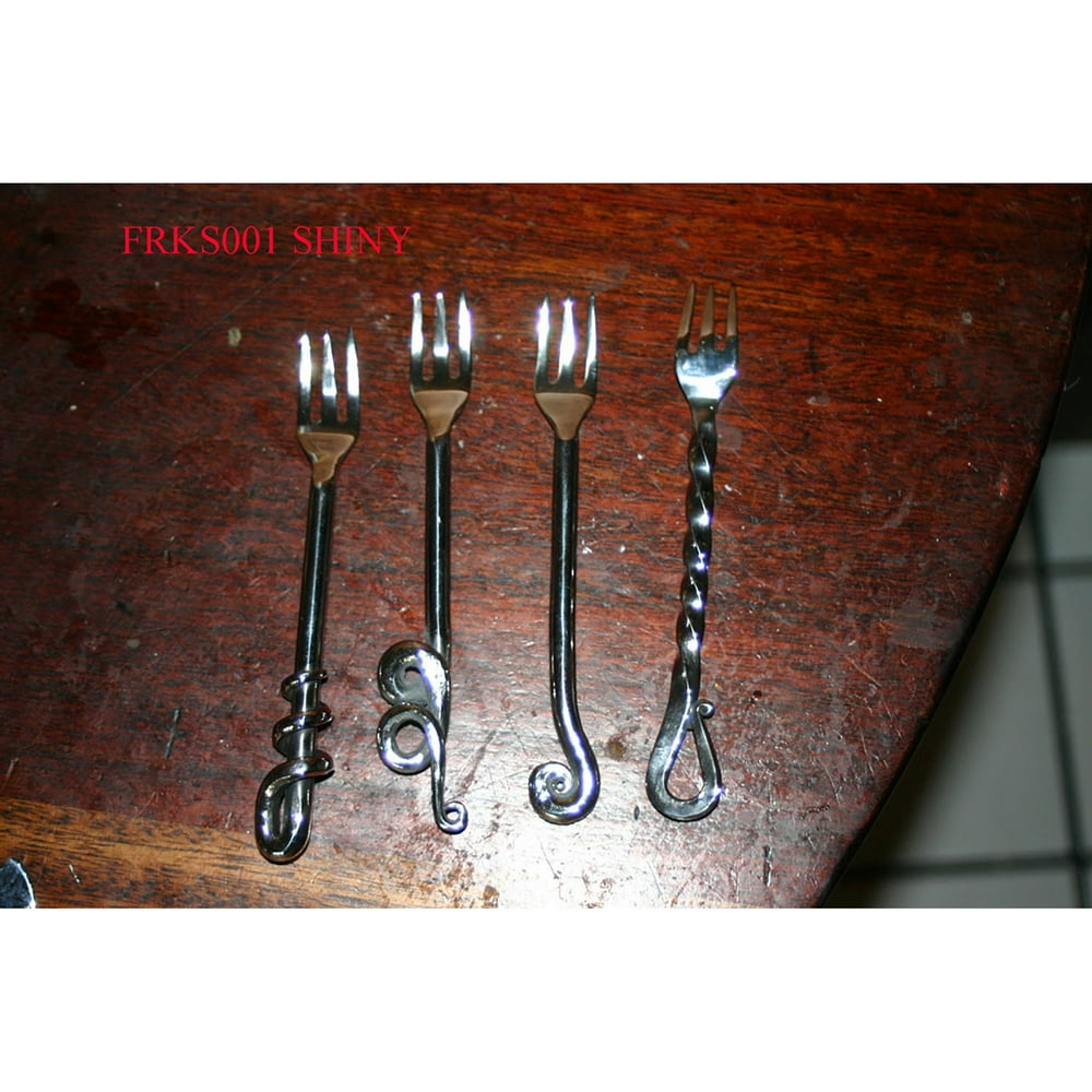 Cocktail Forks Polished (Set of 4)