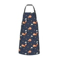 thumbnail image 2 of Naloa Cartoon Fox Apron Kitchen Aprons with Pockets for Women Men Chef, 2 of 8