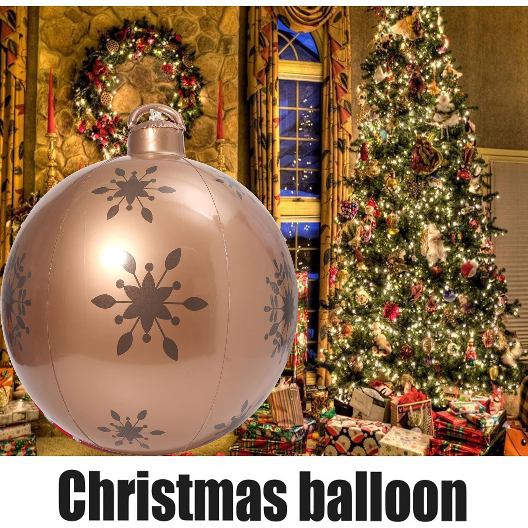 Outdoor Christmas Inflatable Decorated Ball, Giant Christmas PVC
