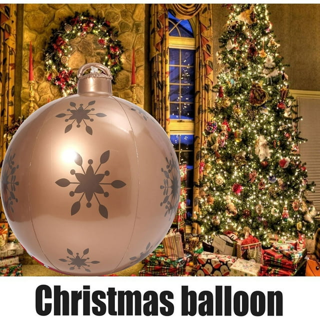 Outdoor Christmas Inflatable Decorated Ball, Giant Christmas PVC