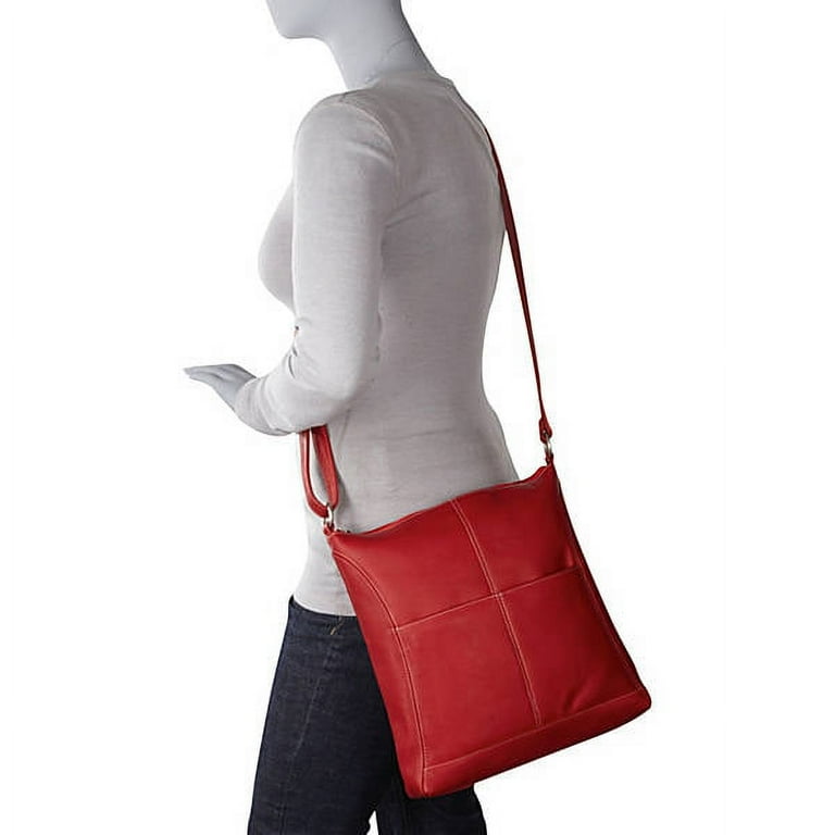 Le Donne Leather Easy Slip Crossbody Shoulder Bag LD 7052