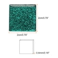 thumbnail image 2 of Mosaico Azulejos, Vidrio Azulejos, Brillo Cristal Mosaico Vidrio Piezas Granel Cuadrado Brillo Cristal Mosaico Azulejos 2 x 2cm para Hogar Decoración, 50uds(200g, Oscuro Verde), 2 of 5