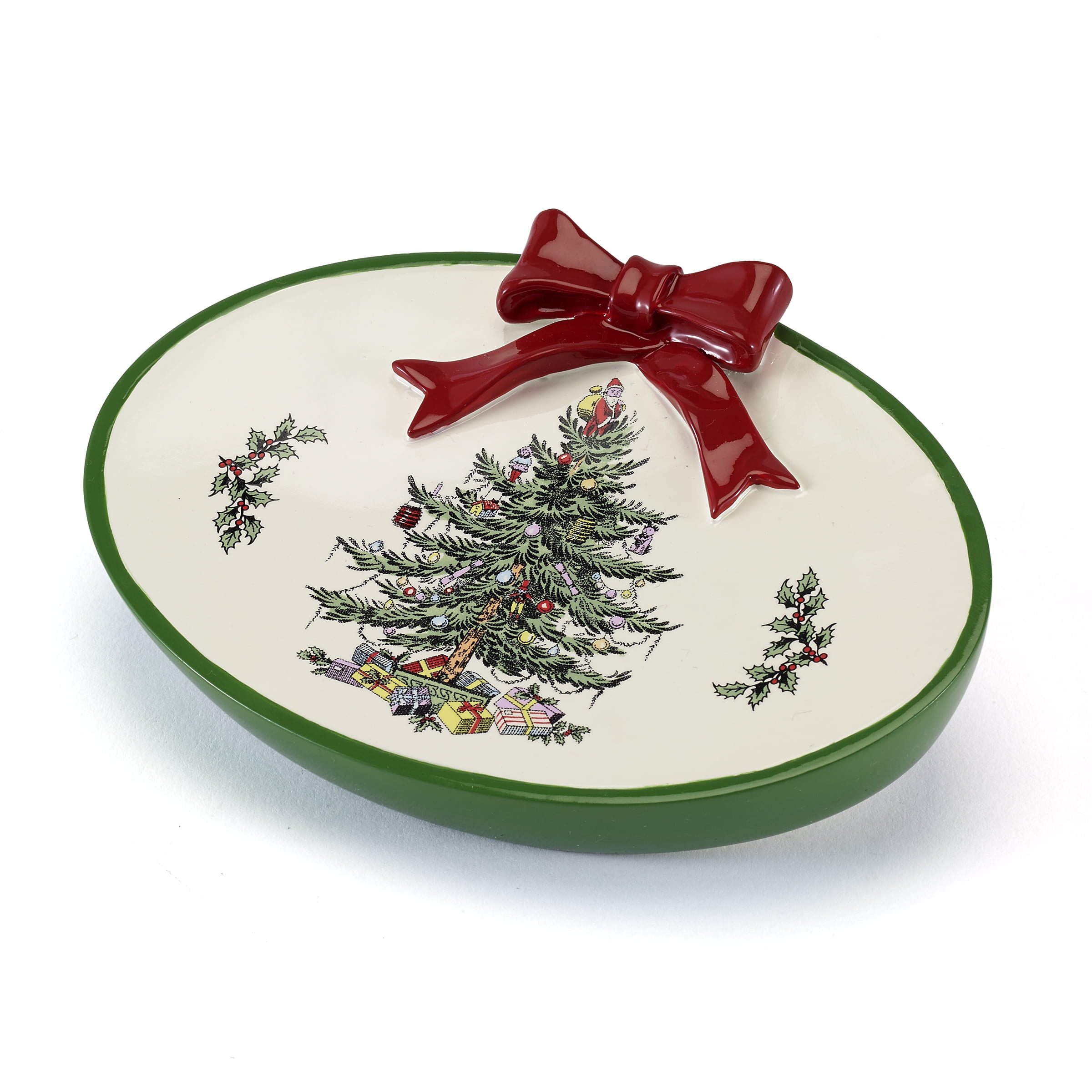 Avanti Holiday Spode Tree Red Soap Dish