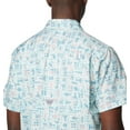 thumbnail image 5 of Columbia Men's Super Slack Tide Camp Shirt, ICY Morn Fishtiki, XX-Large, 5 of 6