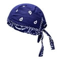 thumbnail image 2 of Hip Hop Pirate Hat Helmet Liner Hat Large Motorcycle Head Wrap Bandana Skull Caps for Men and Women, 2 of 8