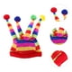 thumbnail image 3 of WORGEOUS Sombrero de bufón de Mardi Gras Sombrero de payaso divertido Disfraz de bufón Gorros novedosos Accesorios de Halloween Vestido de carnaval para disfraces Cosplay, 3 of 8