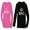 King Black / Queen Pink, variant on King & Queen Matching Couples Valentine's Day Idea Gift Long Sleeve T-Shirt King Black X-Large / Queen Pink Large