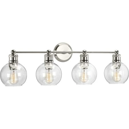 Large Four Light Vanity - Progress Lighting P300052 Hansford 4 Light 33-1/2