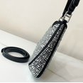 thumbnail image 3 of New Nylon Crystal Shoulder Bag Large Capacity Messenger Bag Girls Multifunctional Wallet Handbag Fashion Ladies Underarm Bag, 3 of 4
