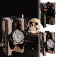 thumbnail image 1 of Adorno de Libro Fantasma con Calavera para Halloween | Decoración para Fiestas de Terror | Ideal para Amantes Del Terror | Decoración Espeluznante para Interiores y Exteriores | Diseño de Calavera Li, 1 of 7