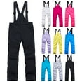 thumbnail image 4 of CPNG Snow Pant, Toddler Kids Snow Ski Bibs Waterproof Insulation Ripstop Winter Warm Overalls Snowboard Pants for Boys Girls, 4 of 9