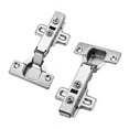thumbnail image 5 of Luokim 4PCS 110 Degree Soft Close European Full Overlay Concealed Hinge Two Hole Mounting Plate Fit for Frameless Cabinet, 5 of 7