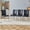 Four Black&Silver Chairs, variant on Hi loPres 6-Piece Modern PU Dining Chair Set with Silver Metal Legs, Black Armless Side Chairs with High Density Sponge for Kitchen, Living Room