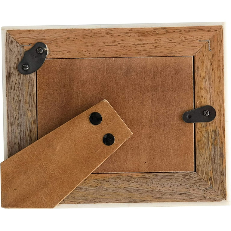 Free Shipping! Creative Co-Op Hand-Carved Mango Wood Photo