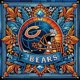 thumbnail image 1 of 5D DIY Taladro Parcial Con Forma Especial Chicago Bears 30x30cm, 1 of 9