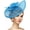 Light Blue, variant on Fascinator Hat for Women - 2026 Victoria High  Party Kentucky Hat with Hair Clip for Lady Girls