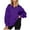 501_Dark Purple, variant on QASIEATN Hoodies for Graceful Women Fashion, Long Sleeve Tops Quarter Zip Pullover Drop Shoulder Sweatshirts Fall Trendy Outfits Vintage Solid Color Clothes, Womens Fall Tops