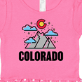 thumbnail image 3 of Inktastic Colorado Mountains and Clouds Gift Baby Girl Dress, 3 of 4