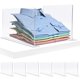 thumbnail image 1 of Sorbus Organizadores divisores de estantes adhesivos acrílicos con cinta autoadhesiva, ideal para organización de armarios, ropa, ropa de cama, separadores de bolsos, gabinetes de cocina, dormitorio,, 1 of 1