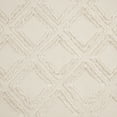 thumbnail image 3 of Blake Window Curtain Diamond Clipped Rod Pocket Panel, Tan, 42" x 84", 3 of 5