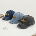 thumbnail image 2 of Baseball Caps with Cute Excavator Embroidery for Boys and Girls, 2 of 4