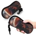 thumbnail image 5 of Zufioo Red Panda Autumn Branches Print Sunglasses Case Tactical Zipper Sunglasses Carrying Case for Men Women, 5 of 6