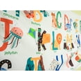 thumbnail image 5 of Alphabet Pictures Tapestry for Kids Educational Letters Words ABCs Wall Hanging for Bedroom Classroom Large 72x28, 5 of 6